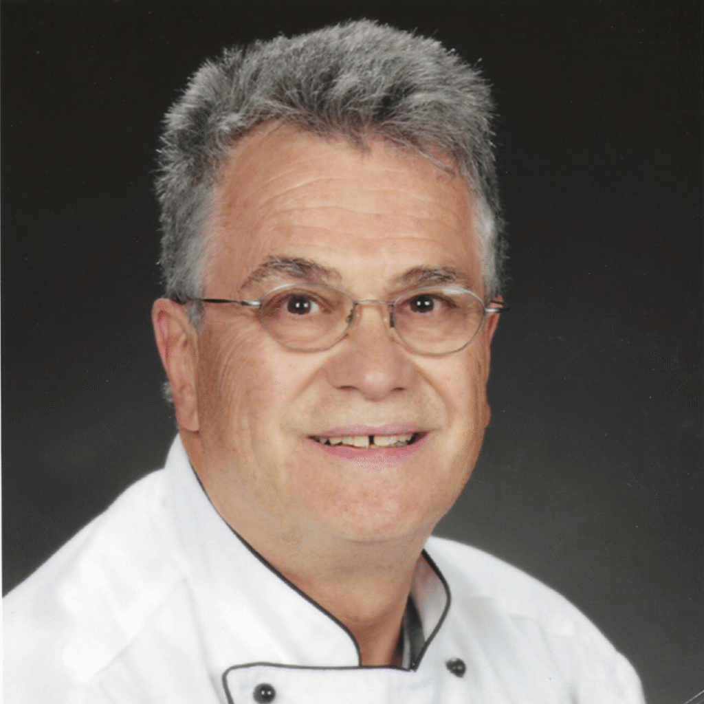 Chef Raymond Bar pictured in his chef jacket.